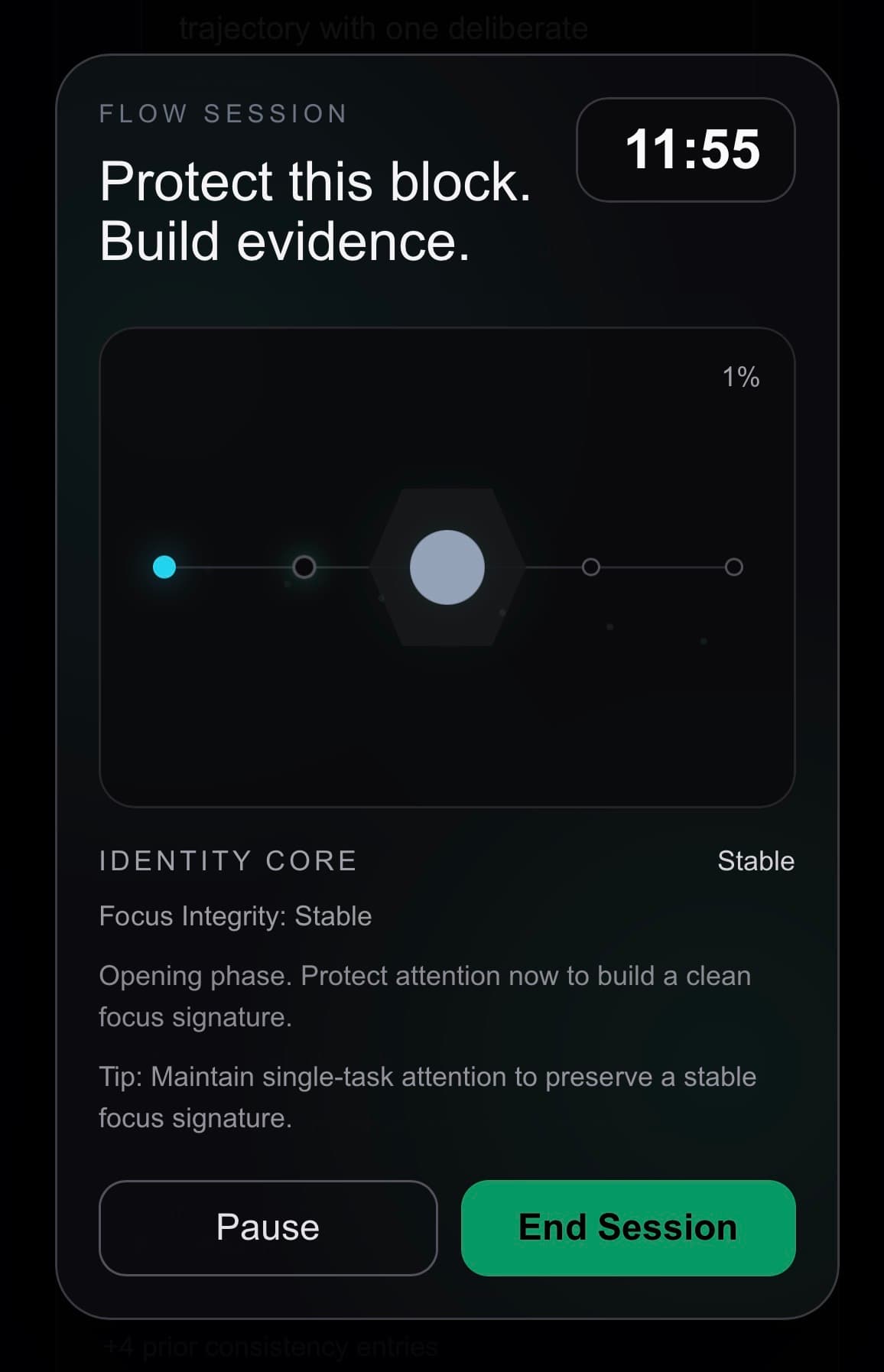 Altaera mobile performance ledger and calibration status